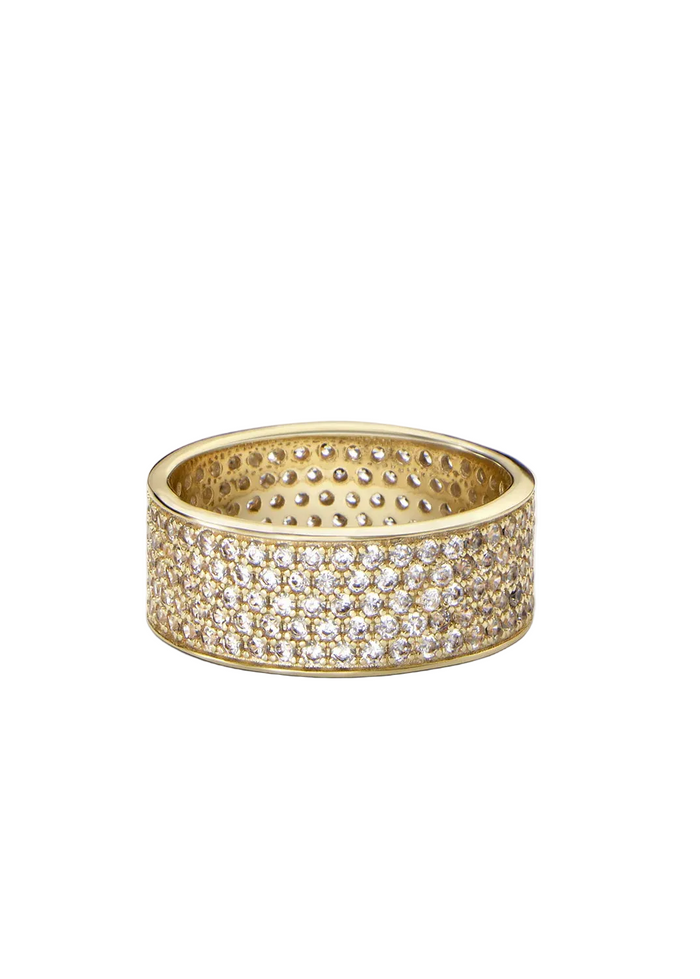 Slick Pave Ring