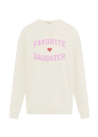 Favorite Daughter Heart Logo Sweatshirt