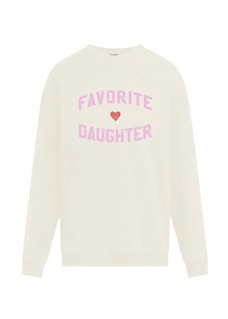 Favorite Daughter Heart Logo Sweatshirt