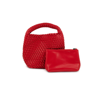 Medium Woven Shoulder Bag