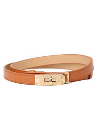 High-End Lockable Thin Waist Strap