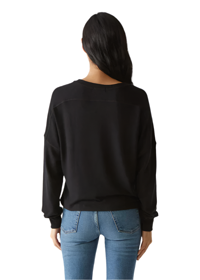 Vic Relaxed V-Neck Pullover