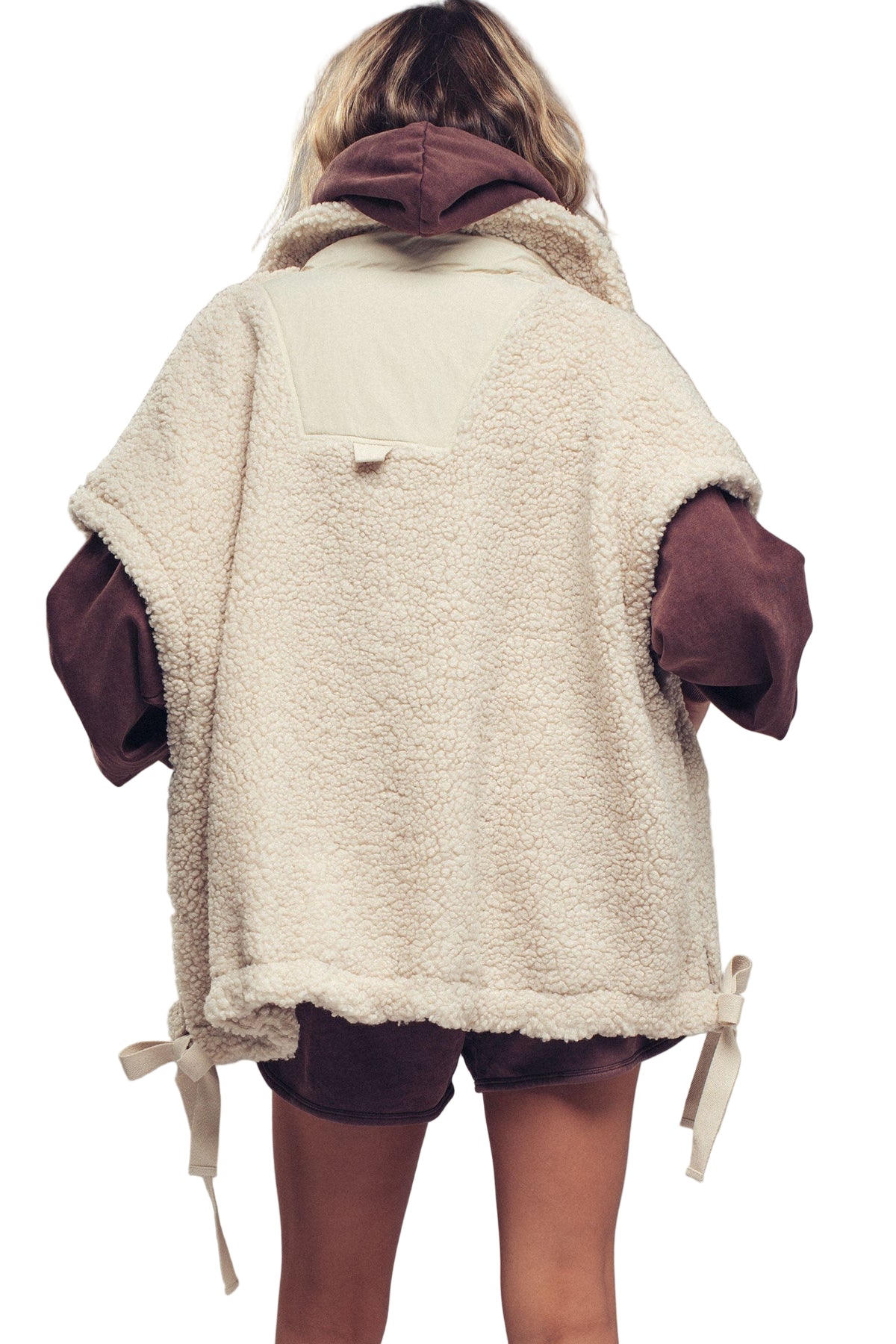 Cozy Boho Western Sherpa Vest