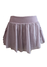 Crinkle Sheer Running Shorts