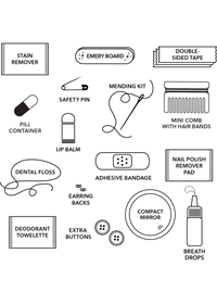 Puffer Minimergency Kit - Dusty Rose