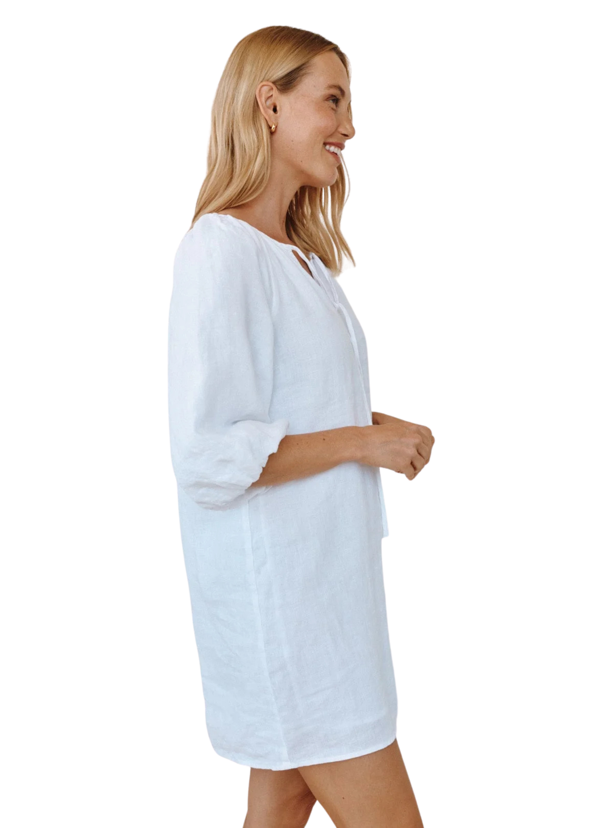 Pullover Puff Sleeve Dress