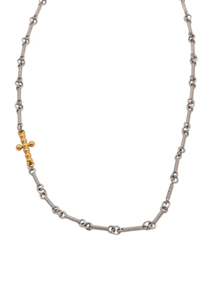 Almighty Then Cross Necklace