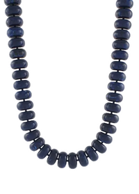 Marble Rondelle Bead Neckalce