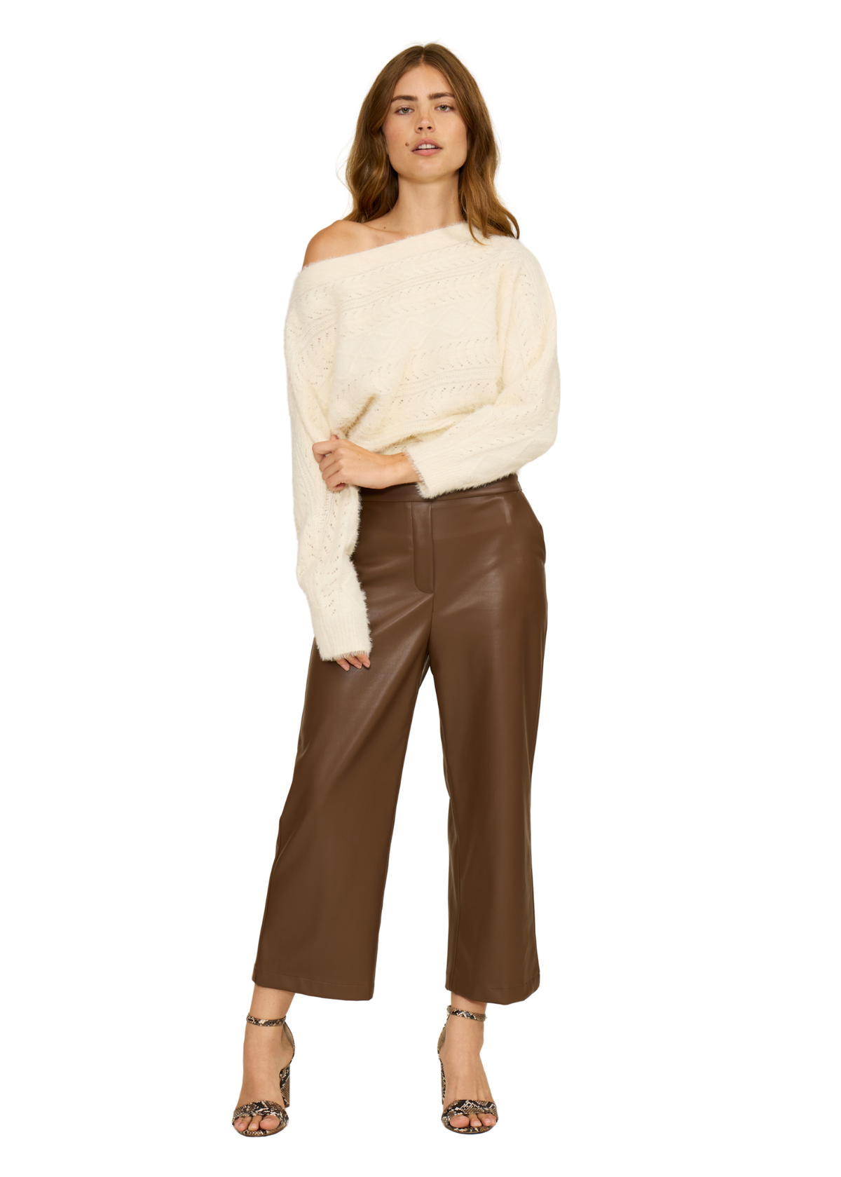 Karen Faux Leather Pant