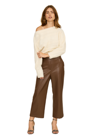 Karen Faux Leather Pant