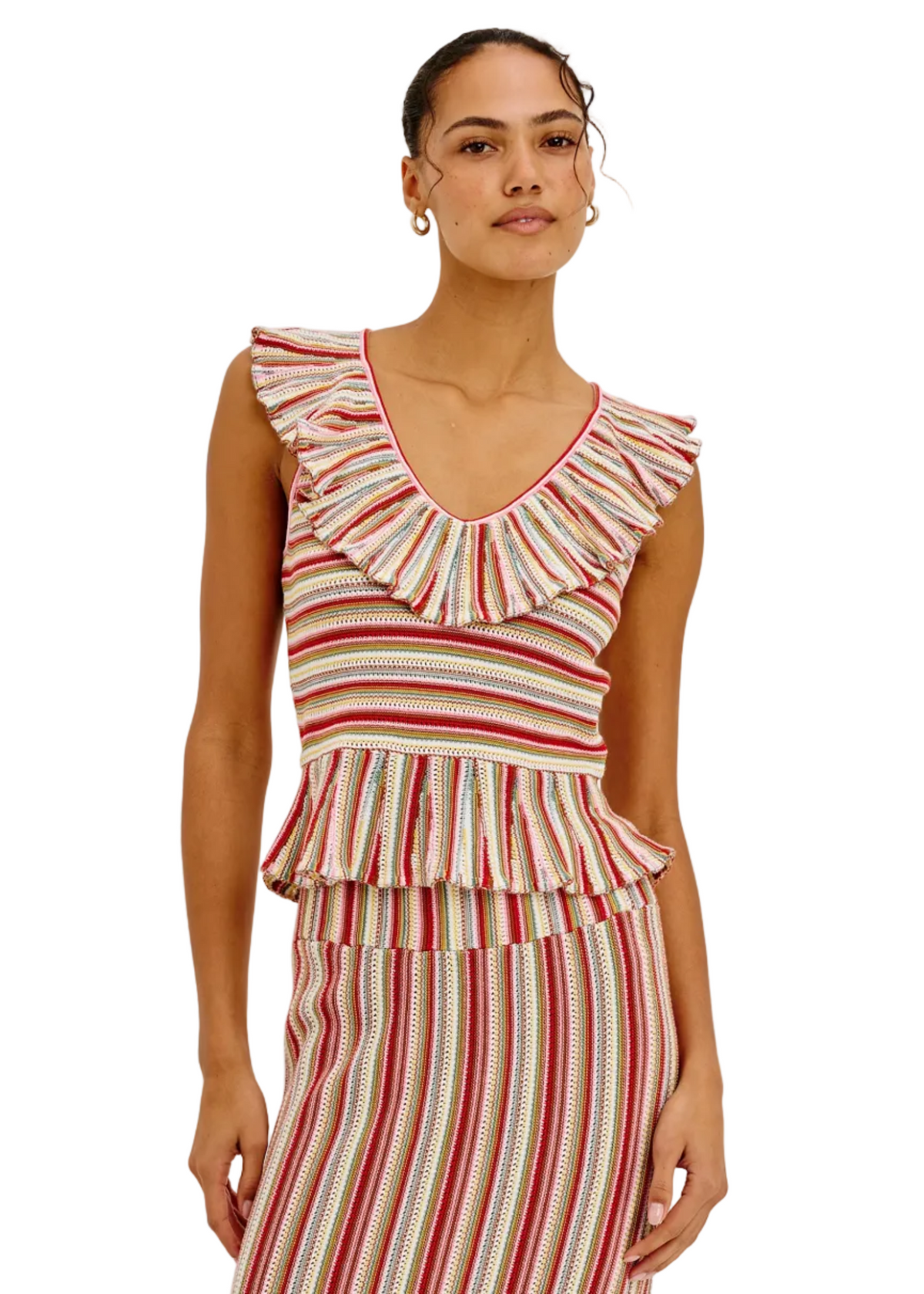 Carmelita Ruffle Top