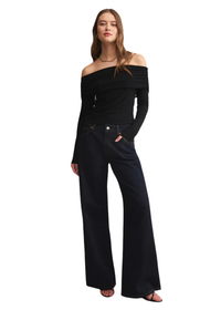 Whimsy Off Shoulder Mesh Top