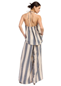 Stripe The Stadium Wide Leg Pants