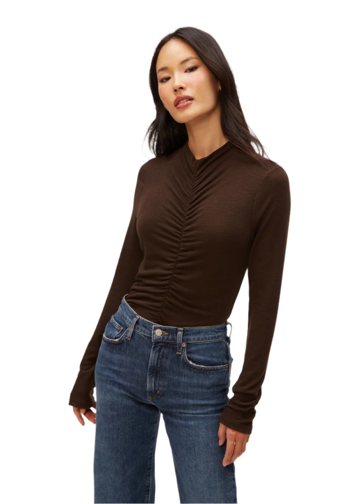 Evelyn Ruched Top