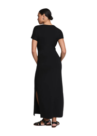 Tie-Waist Maxi Dress