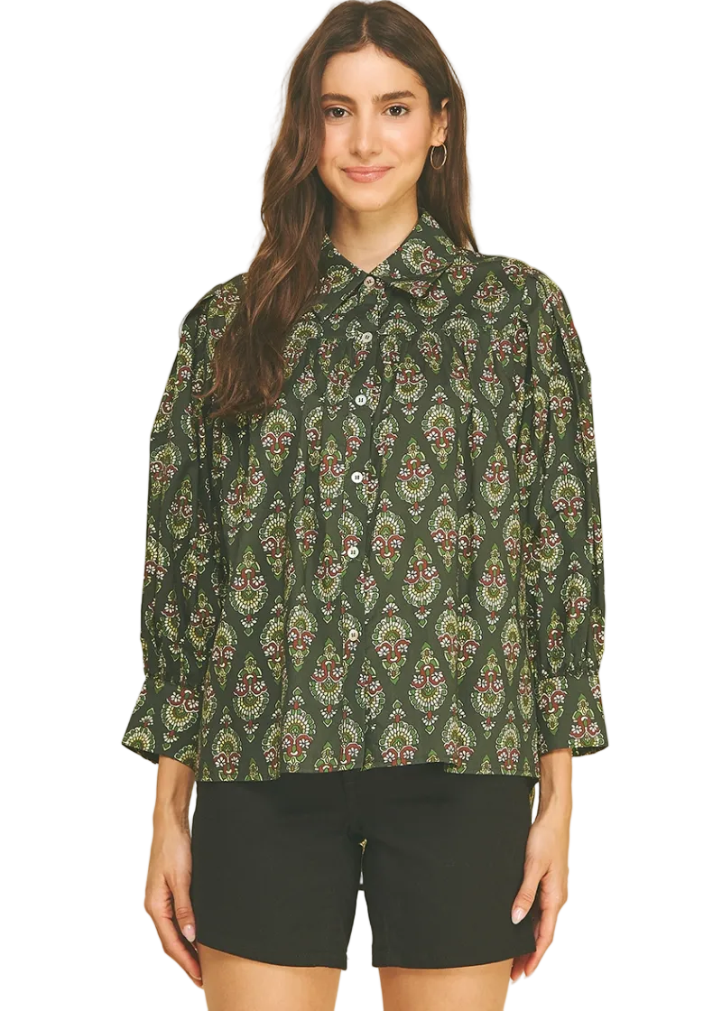 Long Sleeve Blouse