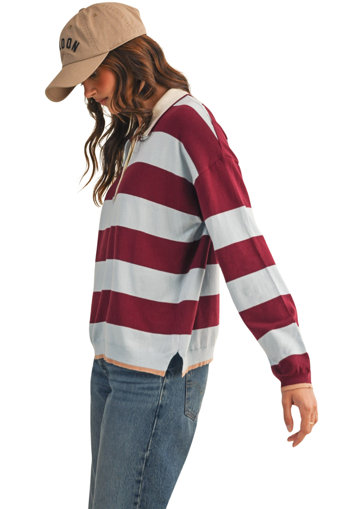 Striped Rugby Sweater