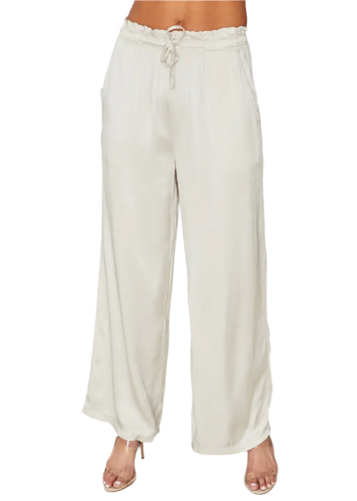 Viscose Wide Leg Palazzo Pants