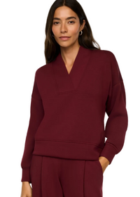 Airessentials V-Neck Long Sleeve Top