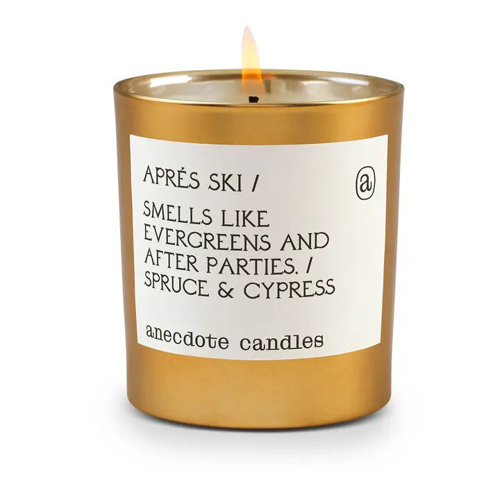 Apres Ski (Spruce & Cypress) Gold Tumbler Candle