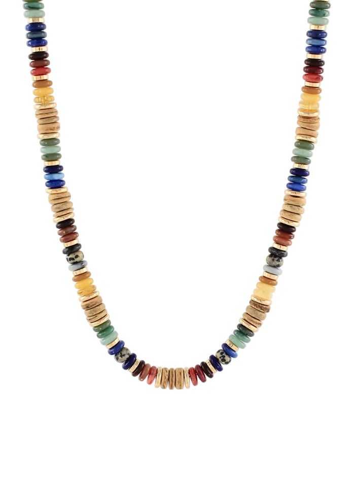 Mixed Bead Necklace - Multi