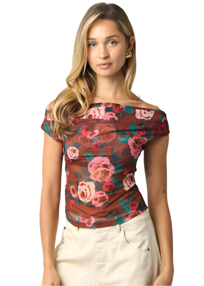 Hadley Floral Off Top