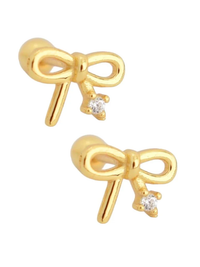 Tie One On Stud Earrings