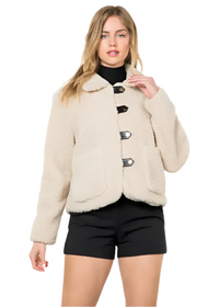 Sherpa Collared Coat