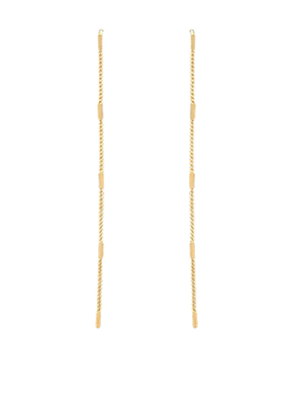 Long Chain Drop Earrings