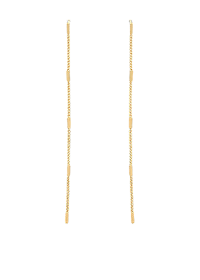 Long Chain Drop Earrings