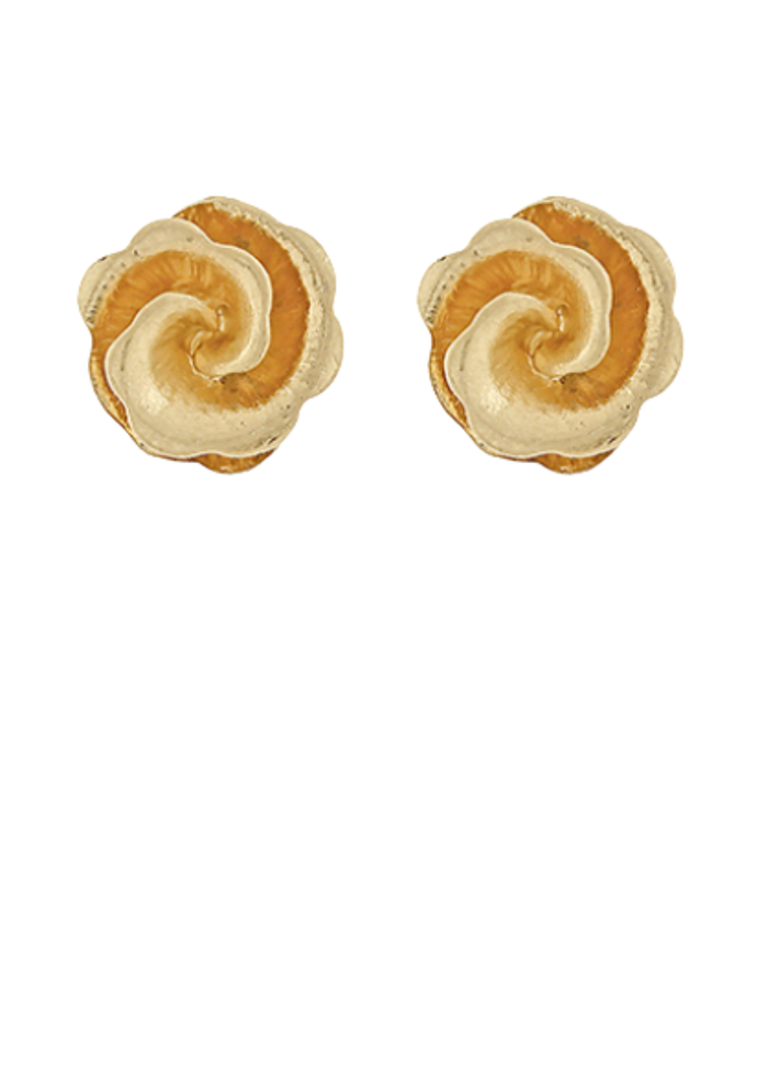 Flower Post Earrings