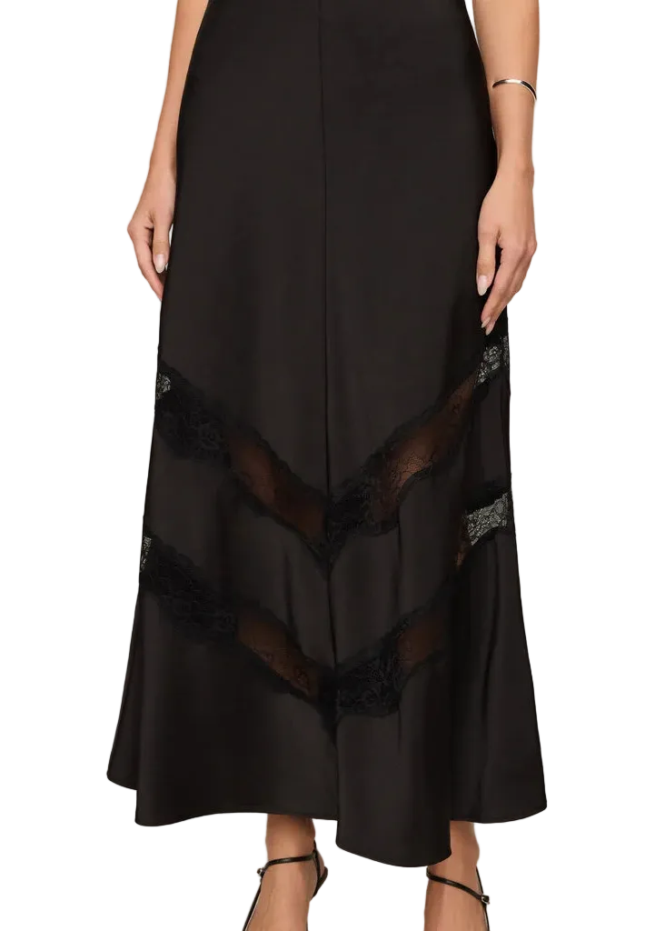 Moira Lace Inset Skirt