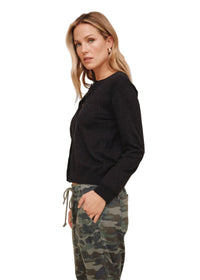 Crew Neck Cardigan