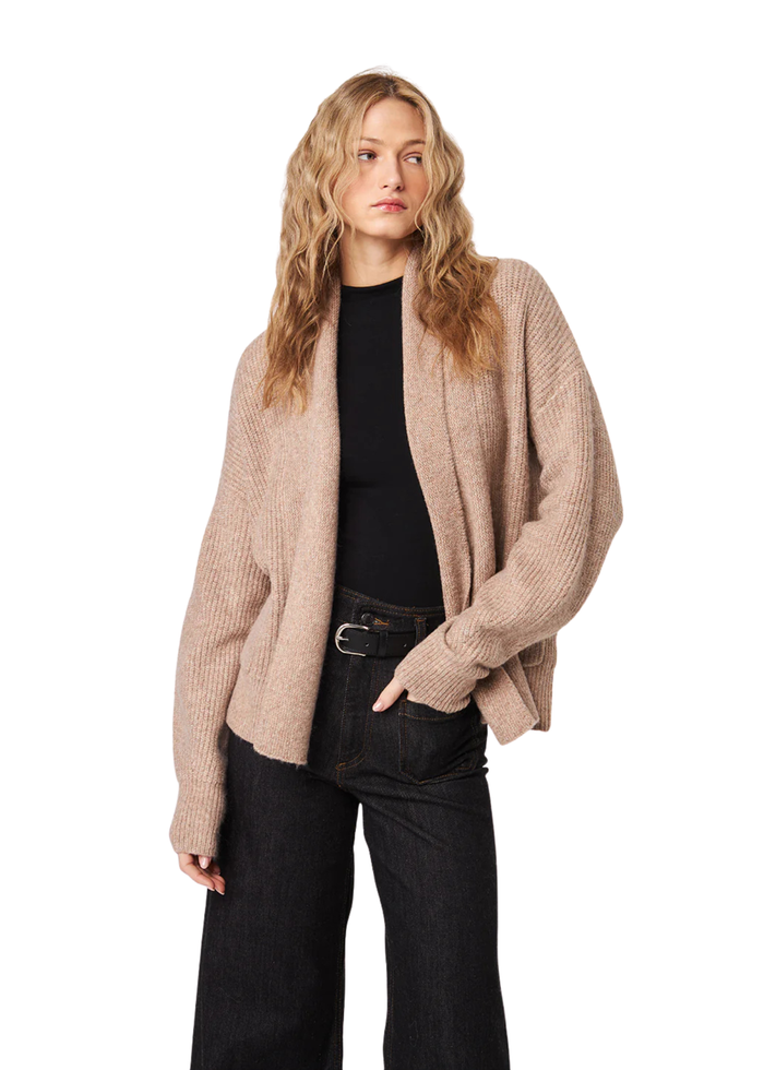 Noah LS Sweater - Latte
