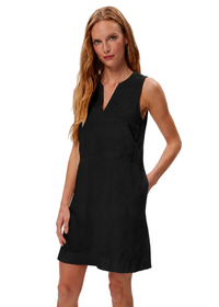 Maelie Notch Neck Shift Dress