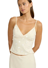 Khai V Neck Tank Top