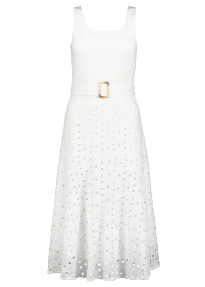 Venetian Eyelet Dress