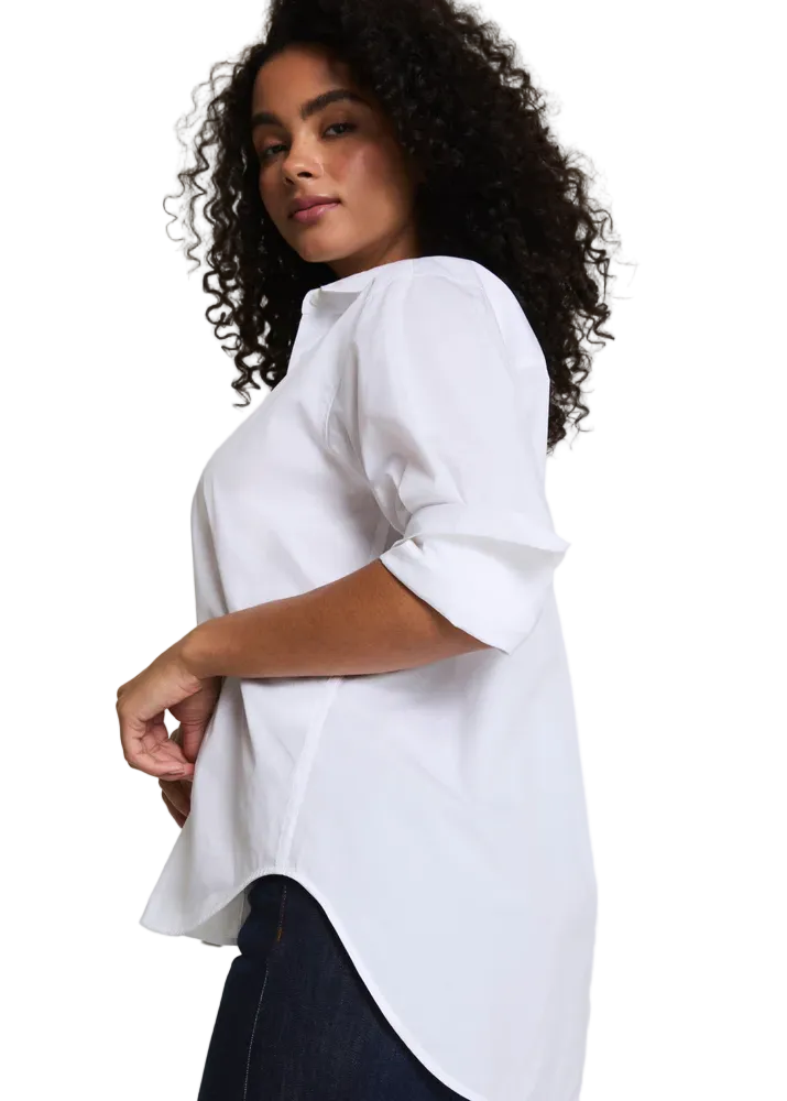 Oversized Short Sleeve Button Down