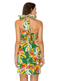 Calypso Mostera Halter Short Dress