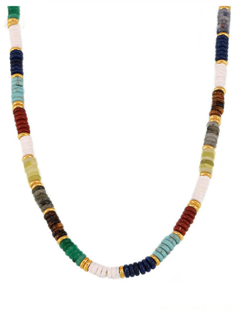 Stormie Beaded Necklace with 3" Extender