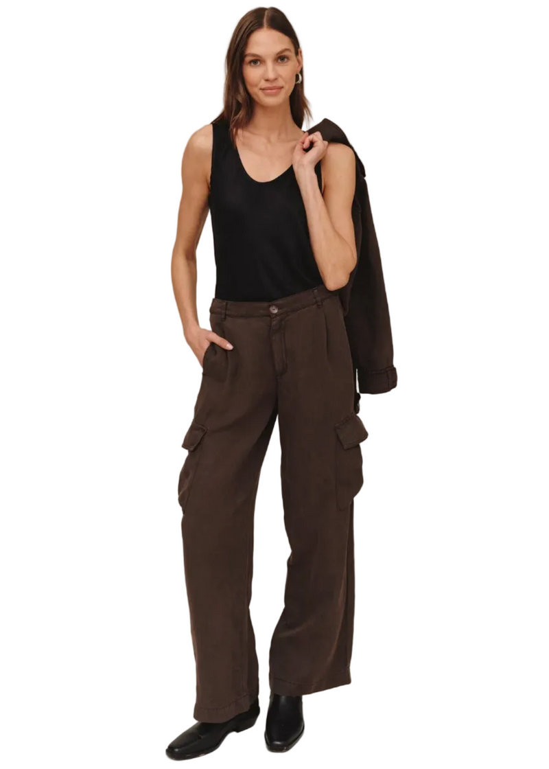 Wide Leg Cargo Trouser