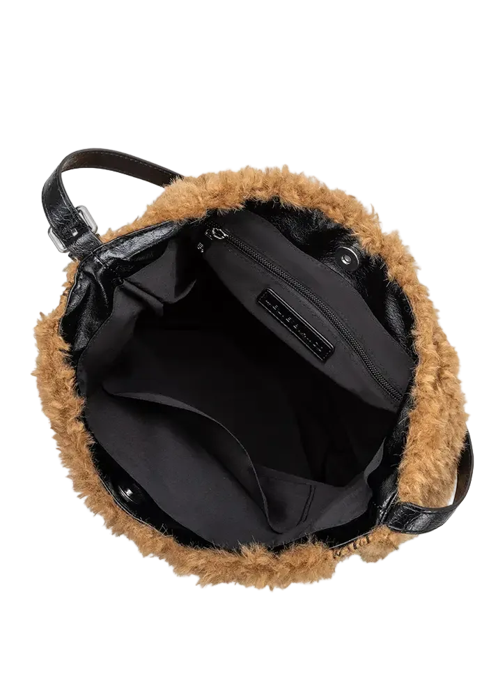 Annie Tan Faux Fur Tote Bag