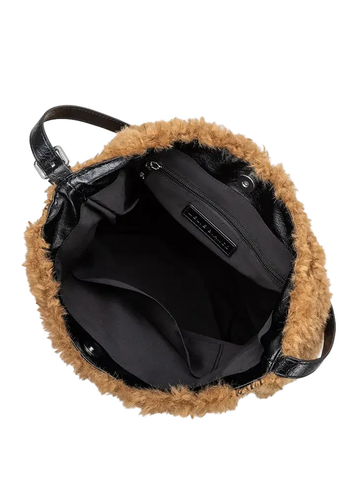 Annie Tan Faux Fur Tote Bag