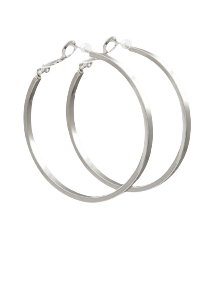 Shiny Circle Hoops