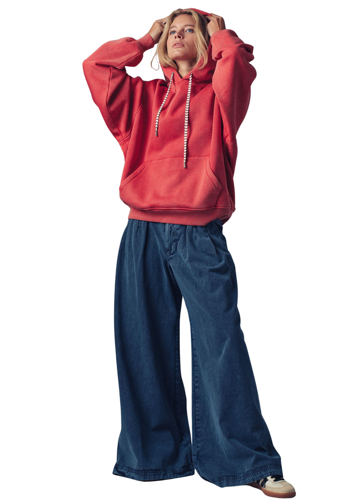 Oversized Hoodie W Vintage