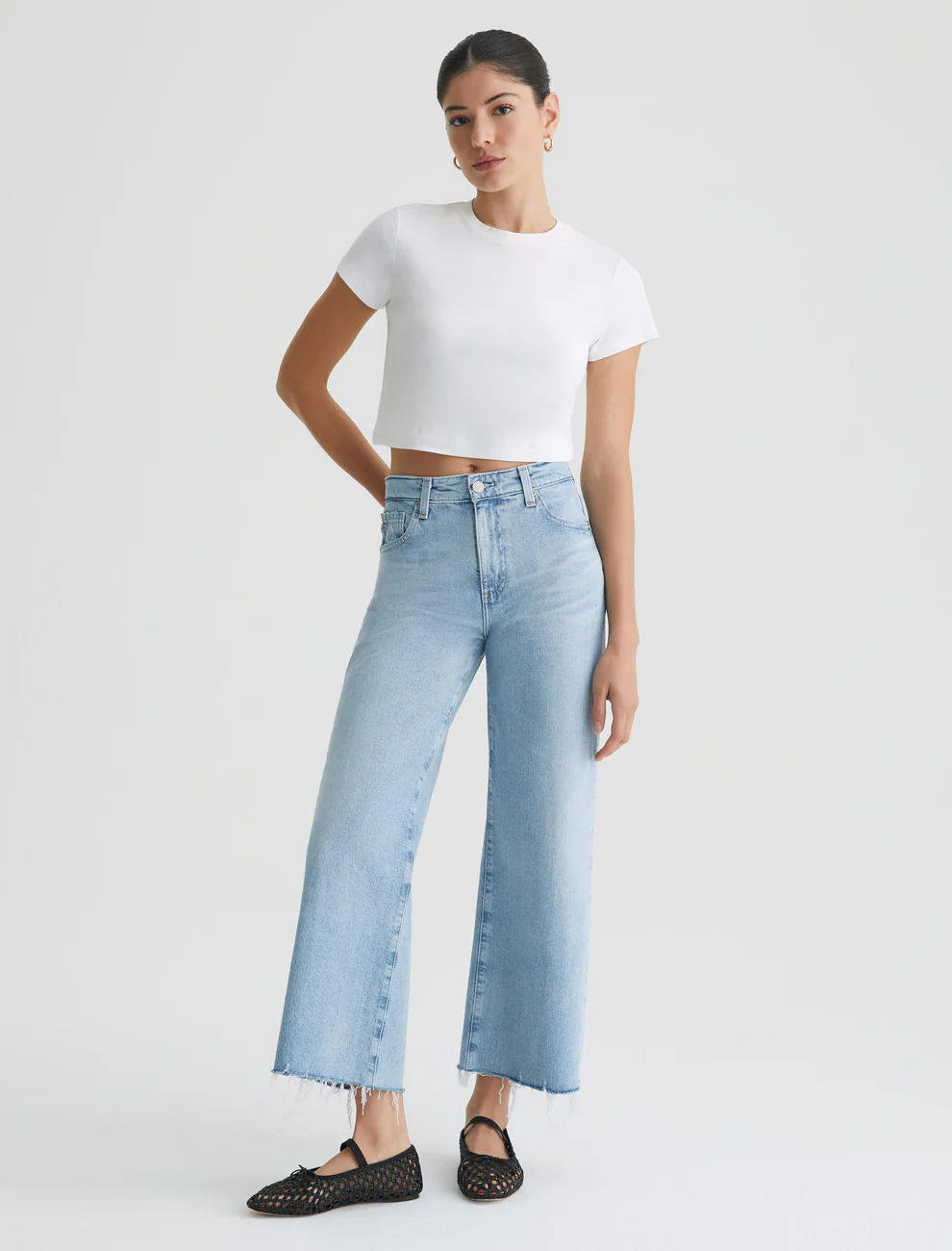 Saige Wide Leg Crop