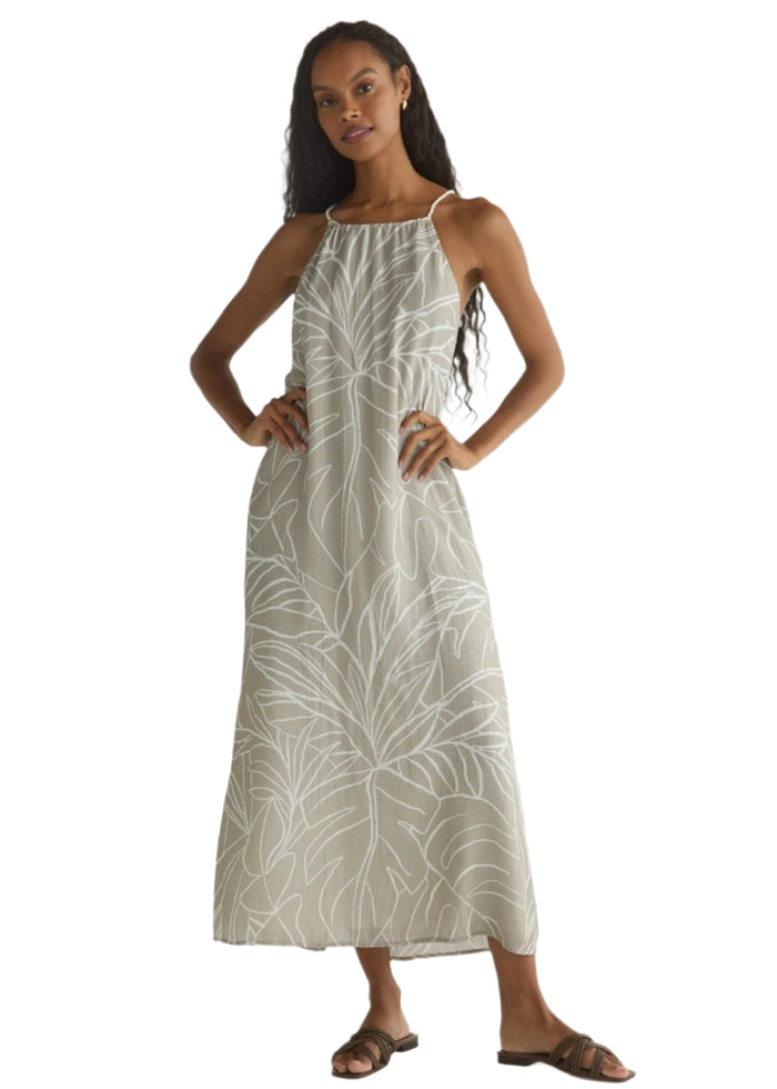 Maxi Halter Dress