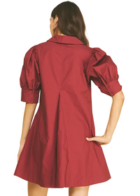 Short Sleeve Mini Dress