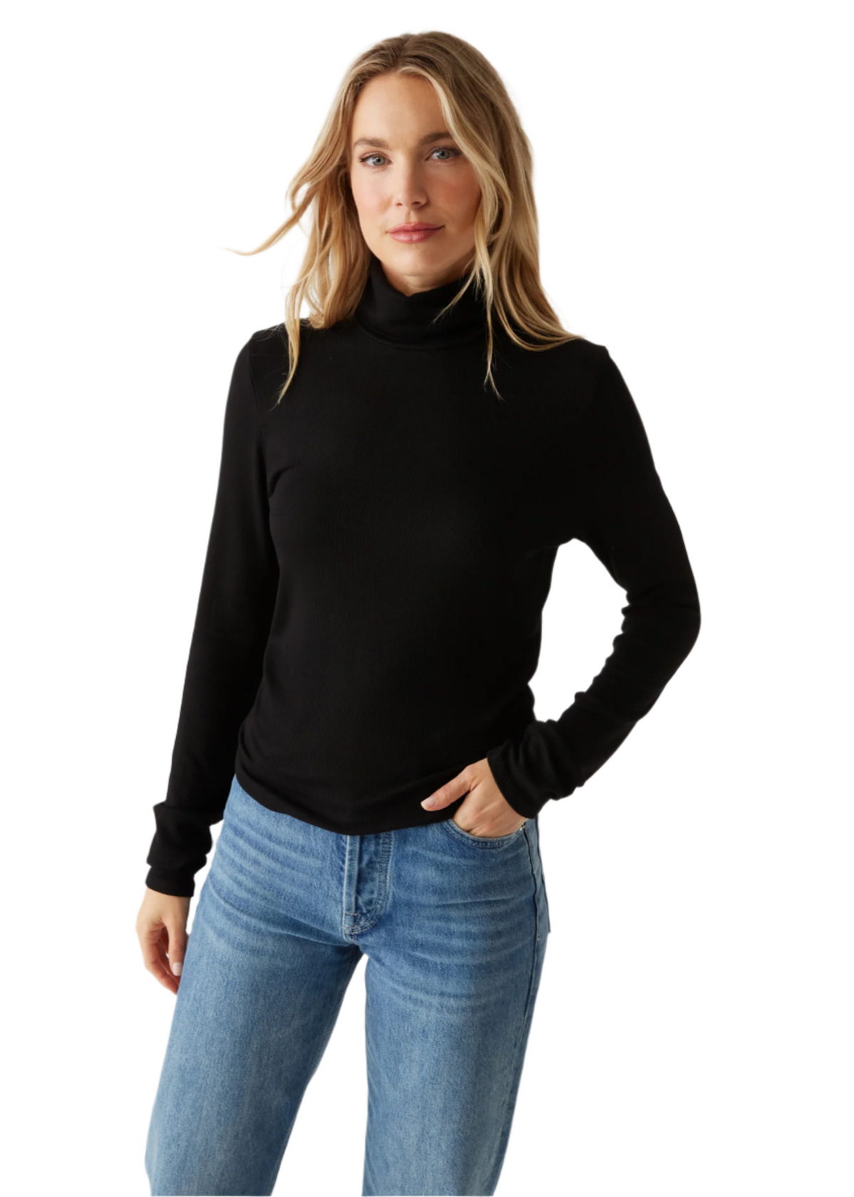 Tara Crop Turtleneck