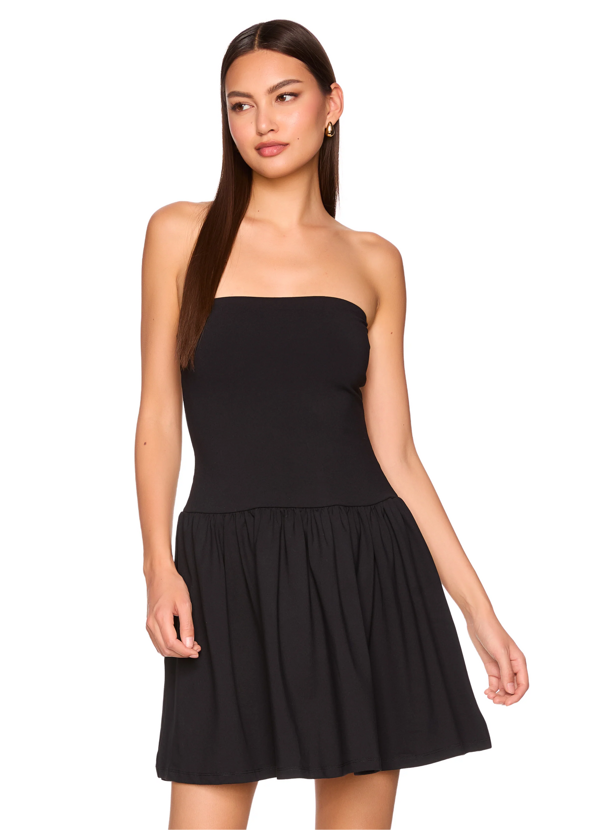 Tube Drop Waist Dress